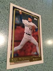 Bill Wegman #22 Baseball Cards 1992 Topps Gold Prices