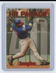 Sammy Sosa #461 Baseball Cards 1999 Topps Prices