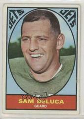 Sam DeLuca #92 Football Cards 1967 Topps Prices