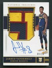 Jarred Vanderbilt [Patch Autograph] Basketball Cards 2018 Panini National Treasures Prices