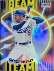 Freddie Freeman #BT-16 Baseball Cards 2022 Stadium Club Chrome Beam Team Prices