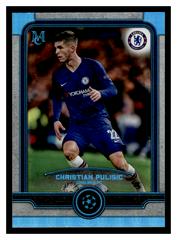 Christian Pulisic [Sapphire] #40 Soccer Cards 2020 Topps Museum Collection UEFA Champions League Prices
