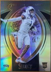 Quentin Johnston [Silver] #SCR-QJ Football Cards 2023 Panini Select Draft Picks Certified Rookies Prices