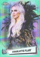 Charlotte Flair [Aqua Refractor] Wrestling Cards 2021 Topps Chrome WWE Prices