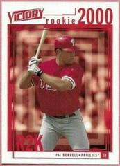 Pat Burrell Baseball Cards 2000 Upper Deck Victory Prices