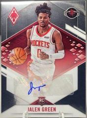 Jalen Green #PRA-JGR Basketball Cards 2021 Panini Chronicles Phoenix Rookie Autographs Prices
