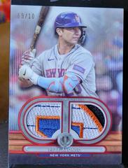 Pete Alonso [Single Player] #DR-PA Baseball Cards 2024 Topps Tribute Dual Relic Prices
