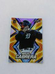 Miguel Cabrera [Purple] Baseball Cards 2017 Topps Fire Prices