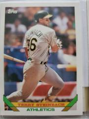 Terry Steinbach Baseball Cards 1993 Topps Prices