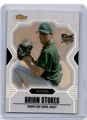 Brian Stokes [Refractor] #147 Baseball Cards 2007 Finest Prices