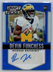 Devin Funchess [Autograph Blue Prizm] #115 Football Cards 2015 Panini Prizm Collegiate Draft Picks Prices