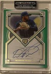 Wander Franco [Green] #DRA-WFR Baseball Cards 2022 Topps Definitive Rookie Autographs Prices