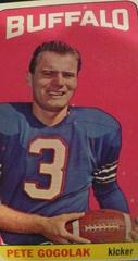 Pete Gogolak Football Cards 1965 Topps Prices