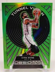 Kyrie Irving [Green Flood] #13 Basketball Cards 2021 Panini Obsidian Tunnel Vision Prices