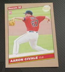 Aaron Civale [Artist Proof] #254 Baseball Cards 2020 Panini Donruss Prices