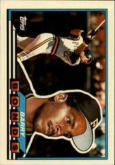 Barry Bonds #5 Baseball Cards 1989 Topps Big Prices