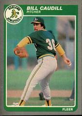 Bill Caudill #419 Baseball Cards 1985 Fleer Prices