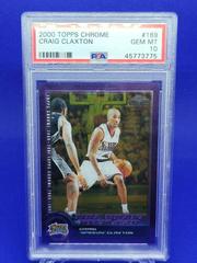 Craig Claxton #169 Basketball Cards 2000 Topps Chrome Prices