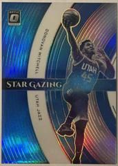 Donovan Mitchell [Blue] Basketball Cards 2021 Panini Donruss Optic Star Gazing Prices
