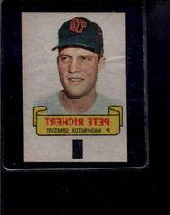 Pete Richert Baseball Cards 1966 Topps Rub Offs Prices