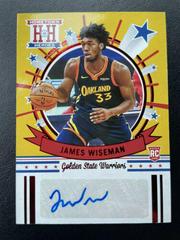 James Wiseman [Red] #HH-JWS Basketball Cards 2020 Panini Chronicles Hometown Heroes Rookie Autographs Prices
