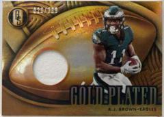 A. J. Brown #GP-AJB Football Cards 2022 Panini Gold Standard Plated Prices