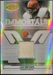 Jim Brown [Jersey] #236 Football Cards 2006 Leaf Certified Materials Prices