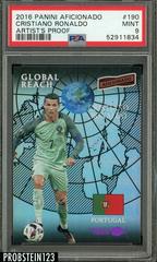 Cristiano Ronaldo [Artist's Proof] Soccer Cards 2016 Panini Aficionado Prices