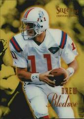 Drew Bledsoe [Mirror Gold] #26 Football Cards 1995 Panini Select Certified Prices