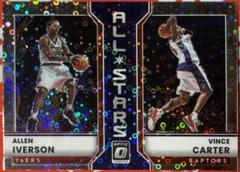 Allen Iverson, Vince Carter [Holo Fast Break] #19 Basketball Cards 2022 Panini Donruss Optic All Stars Prices
