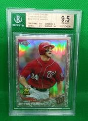 Bryce Harper [Watching Ball Camo Refractor] Baseball Cards 2013 Topps Chrome Prices