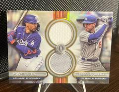 Mookie Betts / Freddie Freeman [Gold Dual Player] #DR2-BF Baseball Cards 2024 Topps Tribute Dual Relic Prices