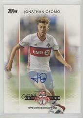 Jonathan Osorio [Autograph] Soccer Cards 2017 Topps MLS Prices