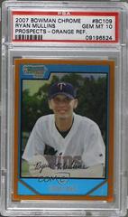 Ryan Mullins [Orange Refractor] Baseball Cards 2007 Bowman Chrome Prospects Prices
