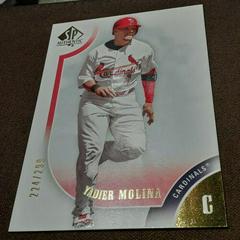 Yadier Molina Baseball Cards 2009 SP Authentic Prices