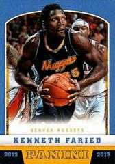 Kenneth Faried #246 Basketball Cards 2012 Panini Prices