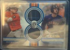 Kyle Tucker / Alex Bregman [Blue Dual Player] #DR2-BT Baseball Cards 2024 Topps Tribute Dual Relic Prices