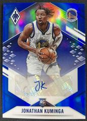 Jonathan Kuminga [Blue] Basketball Cards 2021 Panini Chronicles Phoenix Rookie Autographs Prices