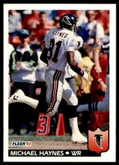 Michael Haynes #7 Football Cards 1992 Fleer Prices