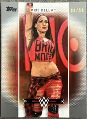 Brie Bella [Silver] #R-12 Wrestling Cards 2017 Topps WWE Women's Division Prices