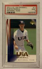Dustin Pedroia #17 Baseball Cards 2002 Upper Deck USA Baseball National Team Prices