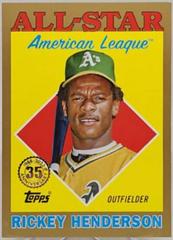 Rickey Henderson [Gold] #88AS-32 Baseball Cards 2023 Topps 1988 All Star Prices