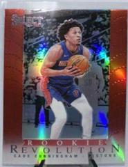 Cade Cunningham [Red Prizm] #25 Basketball Cards 2021 Panini Select Rookie Revolution Prices