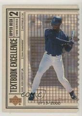 Ken Griffey Jr. [Double] #T27 Baseball Cards 1999 Upper Deck Textbook Excellence Prices