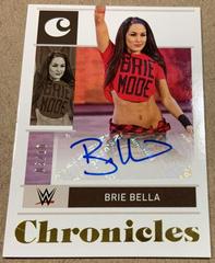 Brie Bella [Gold] #CS-BBL Wrestling Cards 2022 Panini Chronicles WWE Signatures Prices