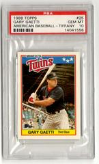 Gary Gaetti [Tiffany] #25 Baseball Cards 1988 Topps American Prices