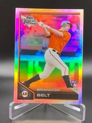 Brandon Belt [Diamond Anniversary Refractor] #162 Baseball Cards 2011 Topps Lineage Prices