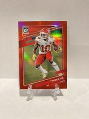 Tyreek Hill [Red] #3 Football Cards 2019 Donruss Optic Prices