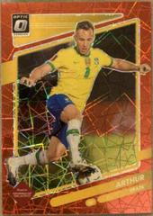 Arthur [Optic Red Velocity] Soccer Cards 2021 Panini Donruss Road to Qatar Prices