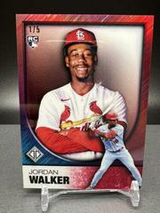 Jordan Walker [Red Refractor] #76 Baseball Cards 2023 Topps Transcendent Prices